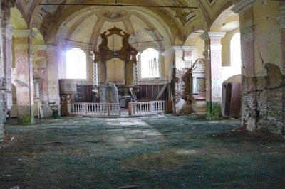 Obnova kostela sv. Jana Křtitele v Srbech