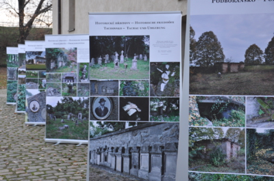 Výstava Historické hřbitovy, Vyšehrad, 8.12.2017