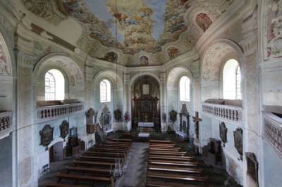 Projekt obnovy kostela v Heřmánkovicích